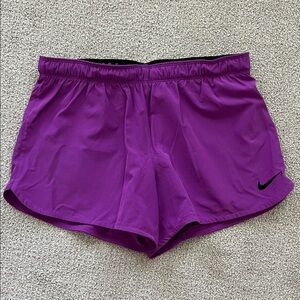 Nike Women's Purple Athletic Shorts